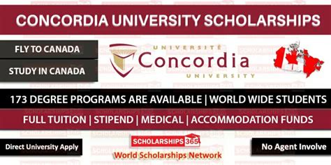 Canada Scholarships 2023 Concordia University Scholarships 2023 For