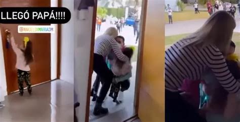 Video Así Fue El Emocionante Reencuentro De Ángel Di María Con Su Familia