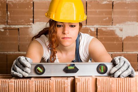 Building Work Female Tradesperson