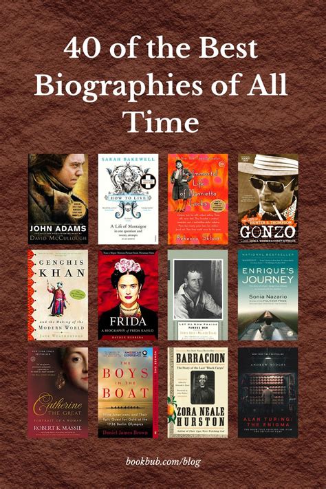 The 45 Best Biographies You May Not Have Read Yet Best Biographies Biography Books Biography