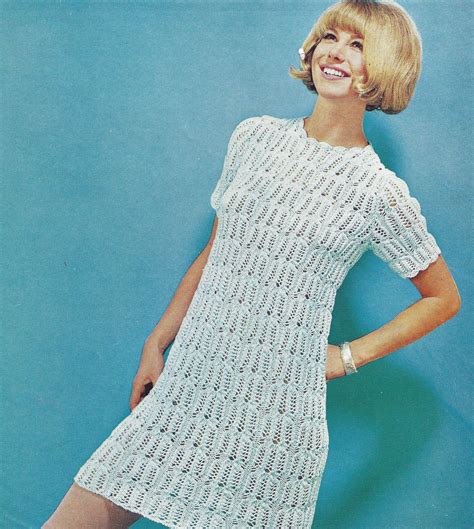 Free Knitted Dress Patterns The Spring Fling Dress Is A Beautiful