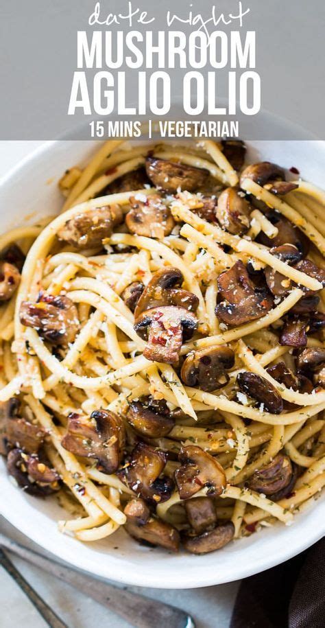 Spaghetti aglio e olio recipe. 15 minutes Mushroom Spaghetti Aglio Olio | Recipe ...