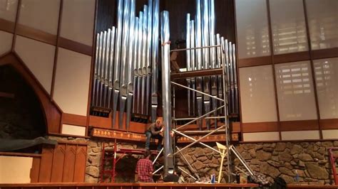 Morel And Associates Pipe Organ Builder Installing Ccc At Calvary Baptist