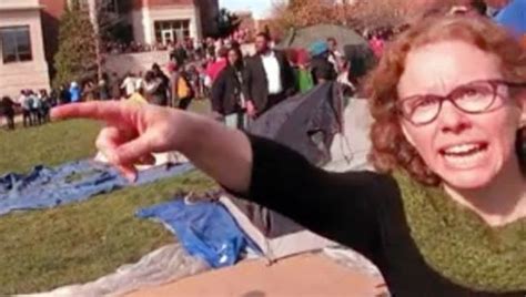 Video Disgraced Missouri Professor Seen Yelling Profanity At Police In New Video