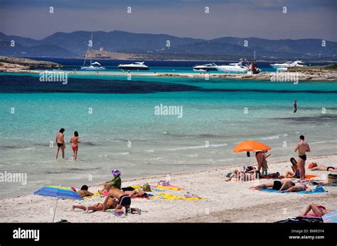 Beach View Platja De Ses Illetes Formentera Balearic Islands Spain