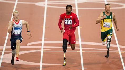 Team Usa Amputee Sprinter Wins 100 Meter Paralympic Silver Medal