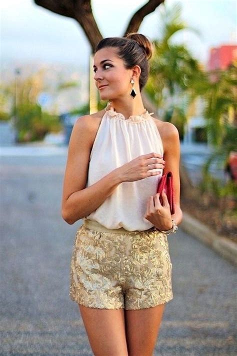 Perfect Wearing Summer Shorts Ideas32 Dressy Shorts Outfits Sparkly