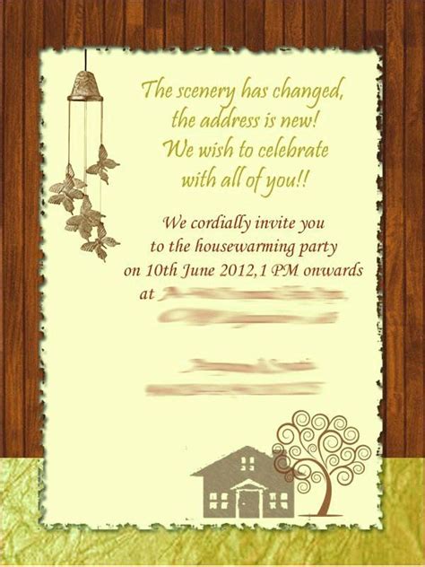 House Warming Ceremony Invitation Best Of Housewarming Invitation Cards