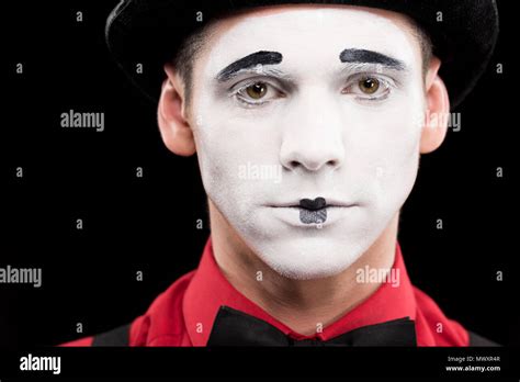 Mime Male Artist White Makeup Hi Res Stock Photography And Images Alamy