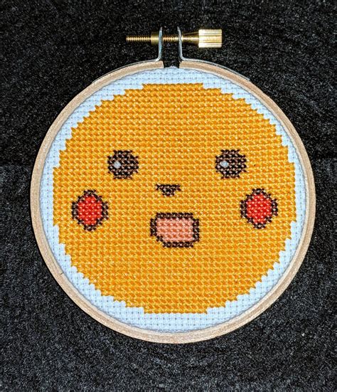 Surprised Pikachu Meme Pokemon Cross Stitch Pattern Etsy