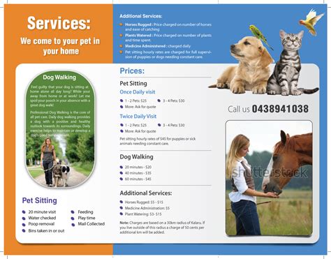 Read on for a few friendly, helpful tips! Pet Brochure Design for a Company by meet007 | Design #3719646