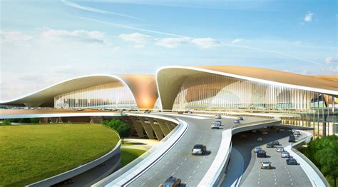 Zaha Hadid And Adpi Unveil Beijing New Airport Terminal Building A As