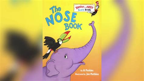 The Nose Book English Reading For Kids Youtube