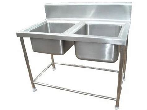 Thomson And Thomsons Silver 2 Sink Stainless Steel Unit At Best Price In