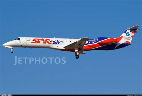 N574rp Embraer Erj 145lr Star Air India Jeancarl Cardona