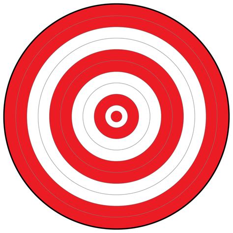 Bullseye Target Image Printable