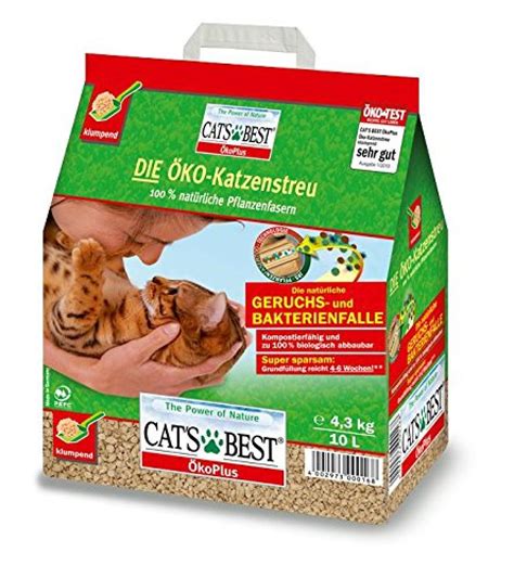 Cats Best Oko Plus Cat Litter 10 L Approved Food