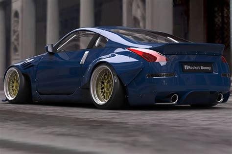 rocket, Bunny, 350z, Nissan, Modified, Bodykit, Cars Wallpapers HD