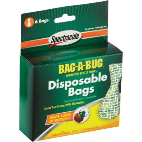 Spectracide Bag A Bug Plastic Japanese Beetle Trap Replacement Bag 6