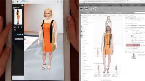 Virtual Fitting Room Real Time Mobile App Youtube