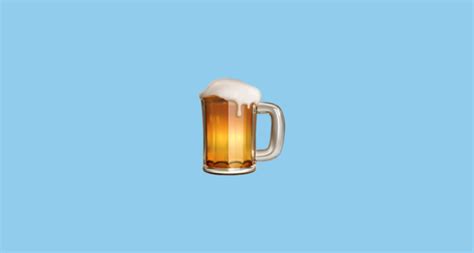 Fast, engaging, and easy to use!. Beer Mug Emoji on Apple iOS 11.2