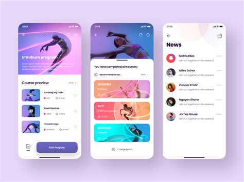 Pink Dragon App Design Part 3 By Yueyue For Top Pick Studio On Dribbble