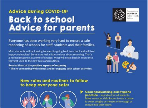 Advice During Covid 19 Back To School Advice For Parents St Mary