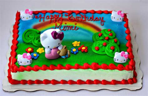 Best birthday cake walmart from construction cakes at walmart and walmart on pinterest. How to Throw an Easy Hello Kitty Birthday Party & A Giveaway