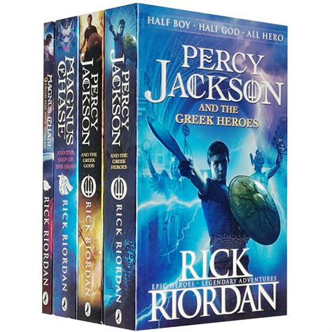 Rick Riordan Percy Jacksons Greek Myths Magnus Chase 4 Books
