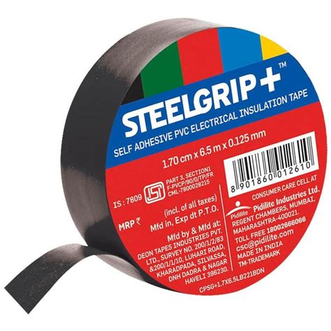 Black Steelgrip Plus Pvc Electrical Insulation Tape At Rs 9piece In Mumbai