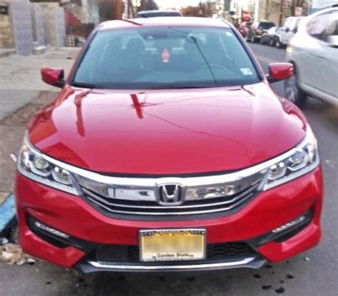 16 Honda Accord Sport Red 16k 16500 Paterson Nj 07522 By Owner