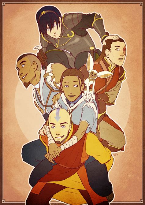The Gaang Grown Up Avatar The Last Airbender The Legend Of Korra Know Your Meme