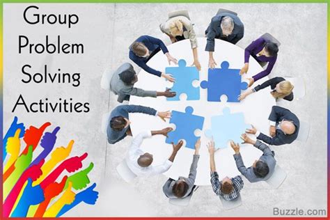 group problem solving team building activities for adults leadership activities teamwork