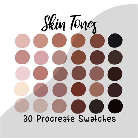 Procreate Palette Swatches Procreate Color Palette Skin Etsy My XXX