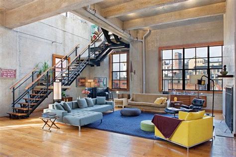 Unique Loft Interior Design In New York Lakberendezés