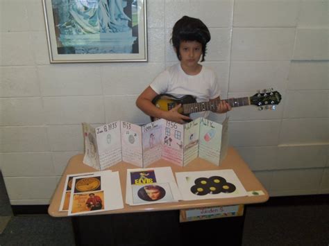 Fourth Graders Present Wax Museum