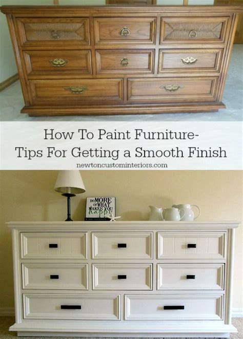 How To Paint Furniture Paint Furniture Smooth And Diy Furniture