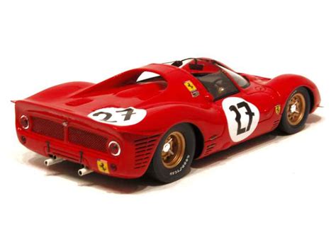 Scale 1/18 manufacturer bbr models. Ferrari - 330 P3 Le Mans 1966 - Red Line Models - 1/43 - Autos Miniatures Tacot