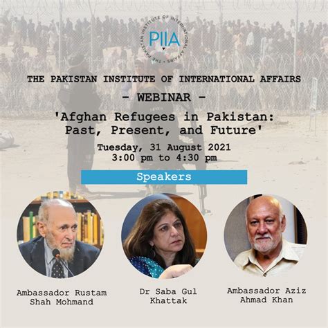 Afghan Refugees In Pakistan Webinar On 31 August 2021 Laptrinhx News