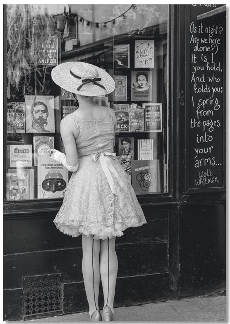 Vintage Girl Window Shopping Notebook JUNIQE