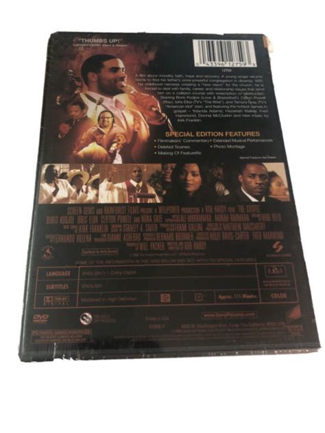 The Gospel Dvd Movie 2005 Boris Kodjoe Idris Elba Clifton Powell