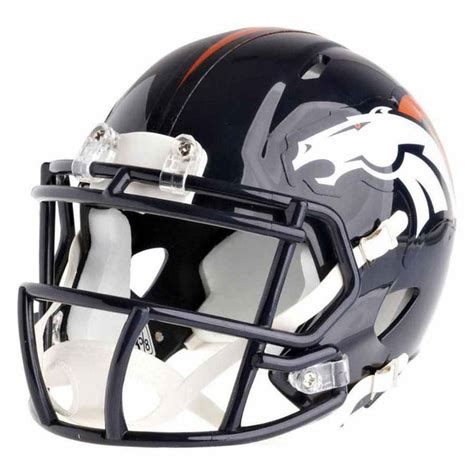 Denver Broncos Riddell Speed Mini Football Helmet The Speedy Cheetah
