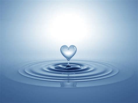 Love Heart In Water