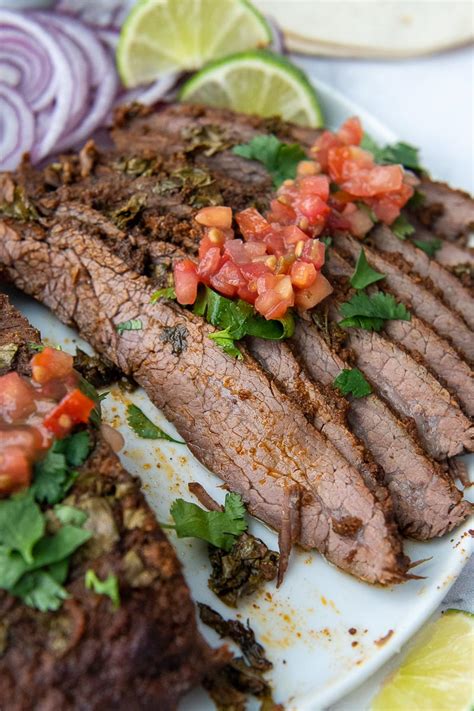 Tender And Juicy Slow Cooker Carne Asada Perfect For Flank Steak Tacos