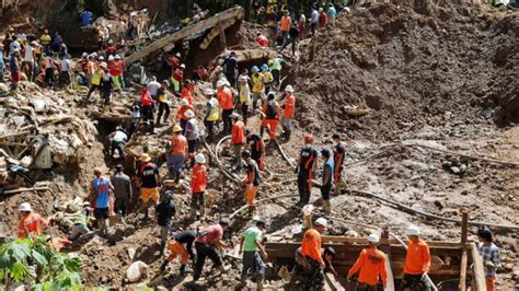 death toll in philippines landslides floods climbs to 85 world news