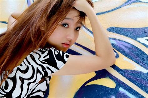 Photo Model Myanmar Cute Teenage Model Girl Annie Linn