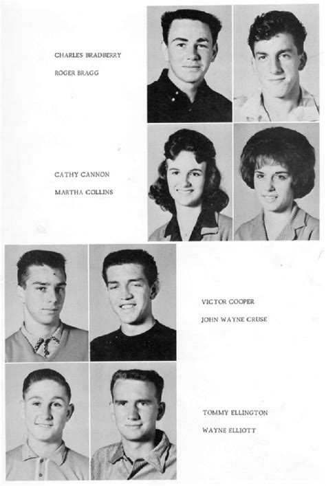 Shelbyville High School 1963 Alumni Page 1