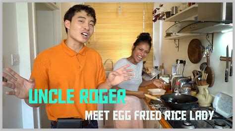 Uncle Roger Confronted Bbc Food Egg Fried Rice Lady Hersha Patel Youtube