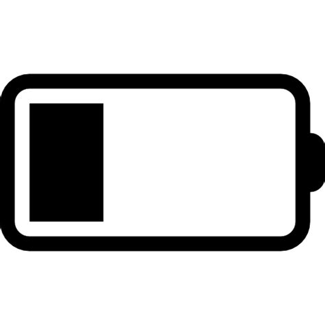Low Battery Free Interface Icons