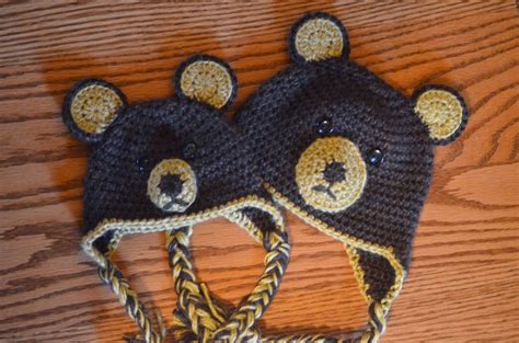 Hand Me Down Hobby Baby Bear Hat Crochet Hats Crochet Character